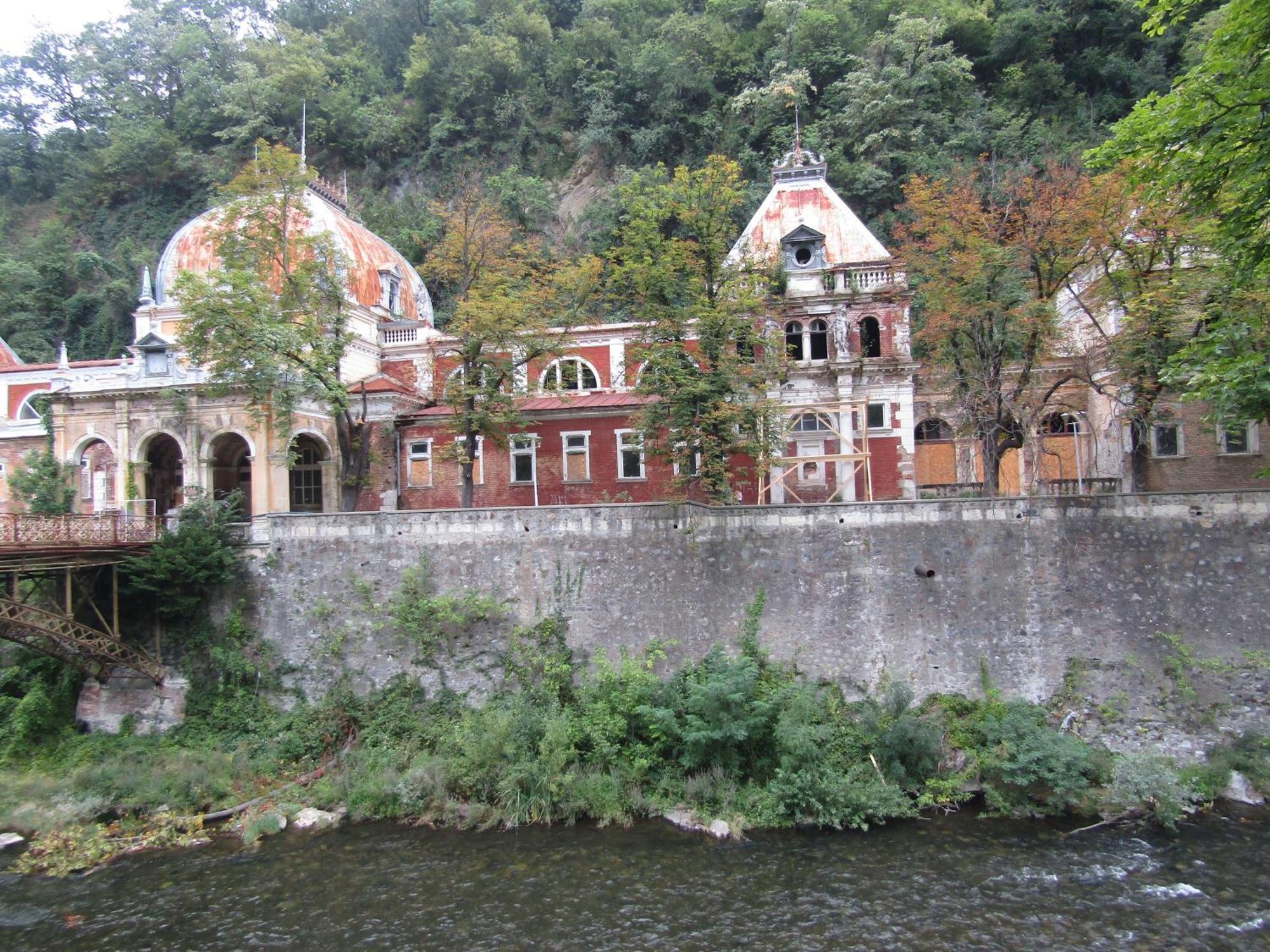 Casa Dina Hotel Băile Herculane Exterior foto